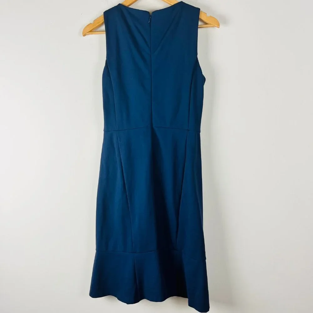2/$30 J Crew Navy Gray Dress 2